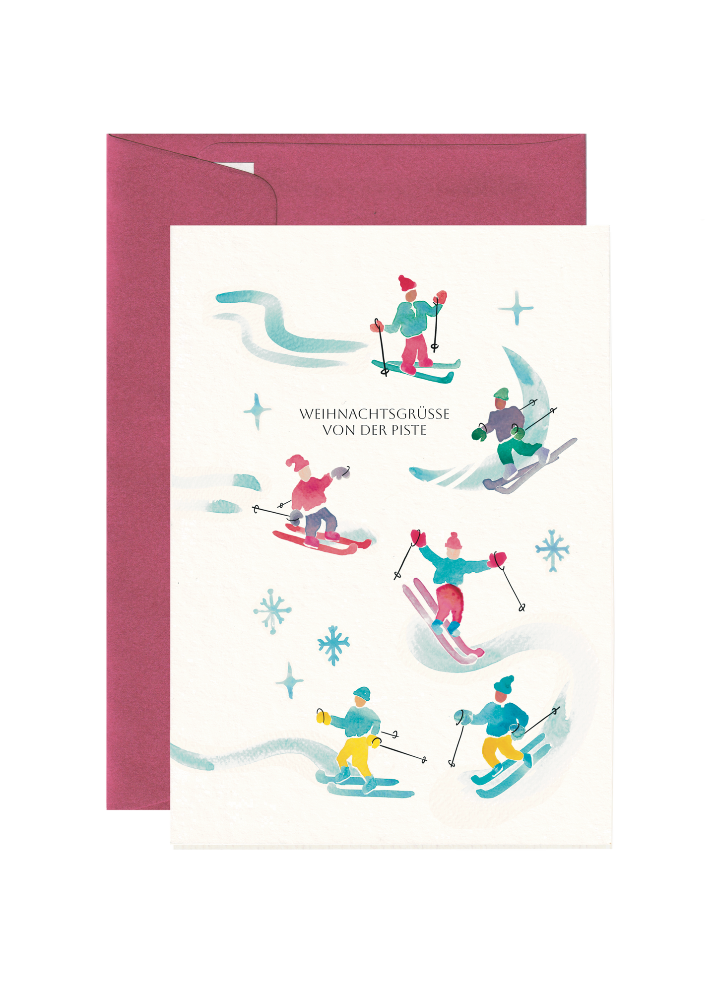 Ski Weihnachten | Weihnachtsgrüsse von der Piste | SM