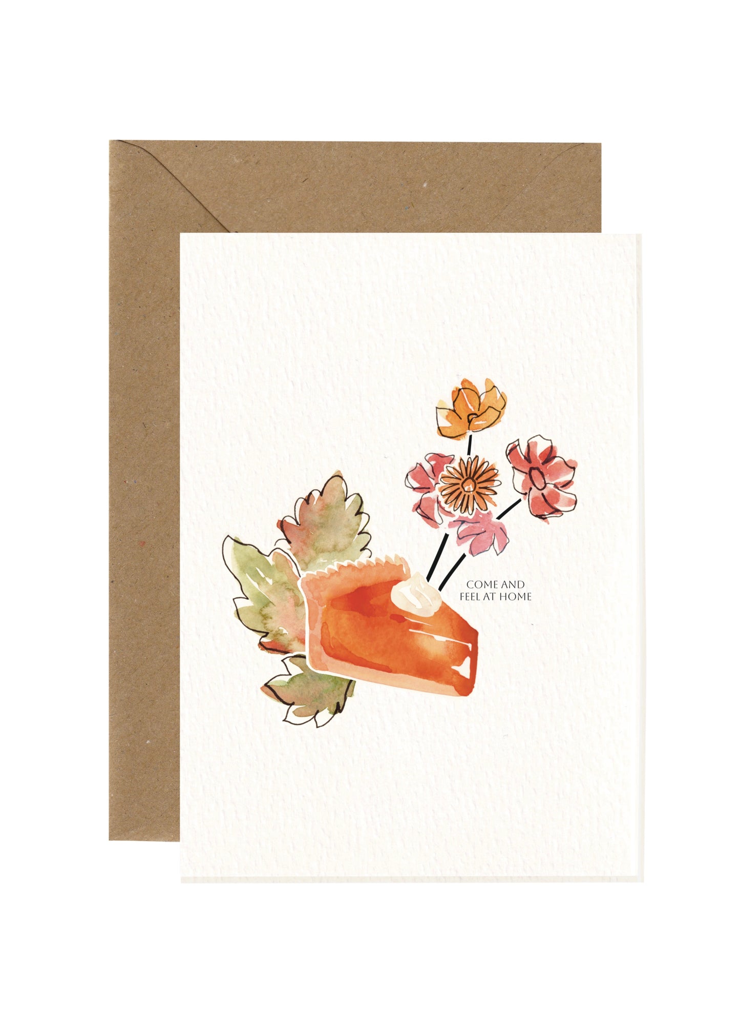 Erntedank-Karte | Herbstkarte | Come and feel at home | SM