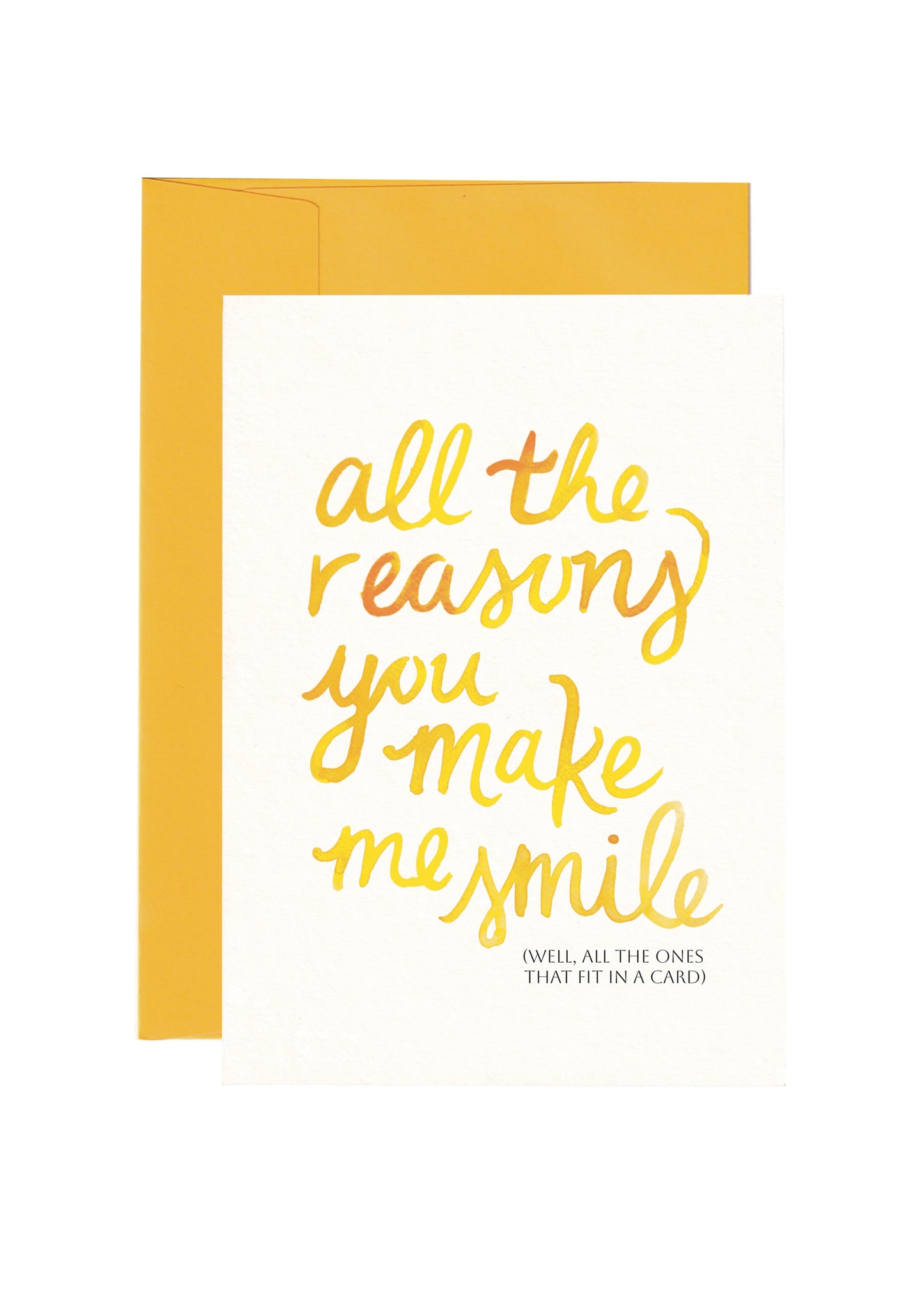 GC-TOU-001 "All the reasons you make me smile"