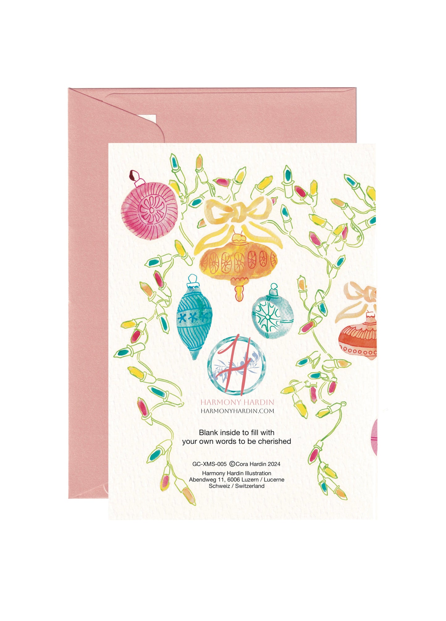 Weihnachtskarte | Wishing you a holiday season that sparkles and shines as bright as you | SM