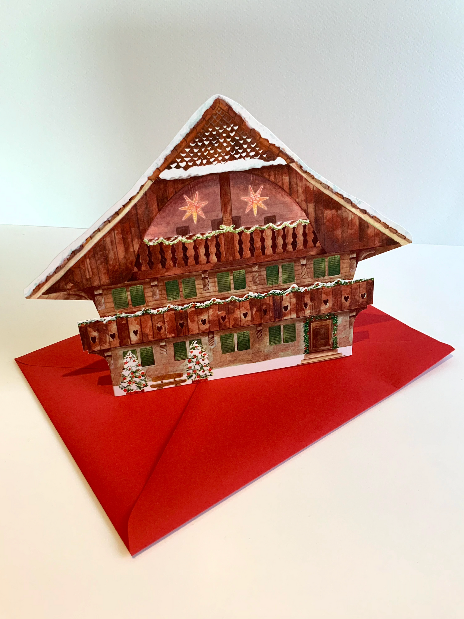 Christmas Village Houses of Switzerland