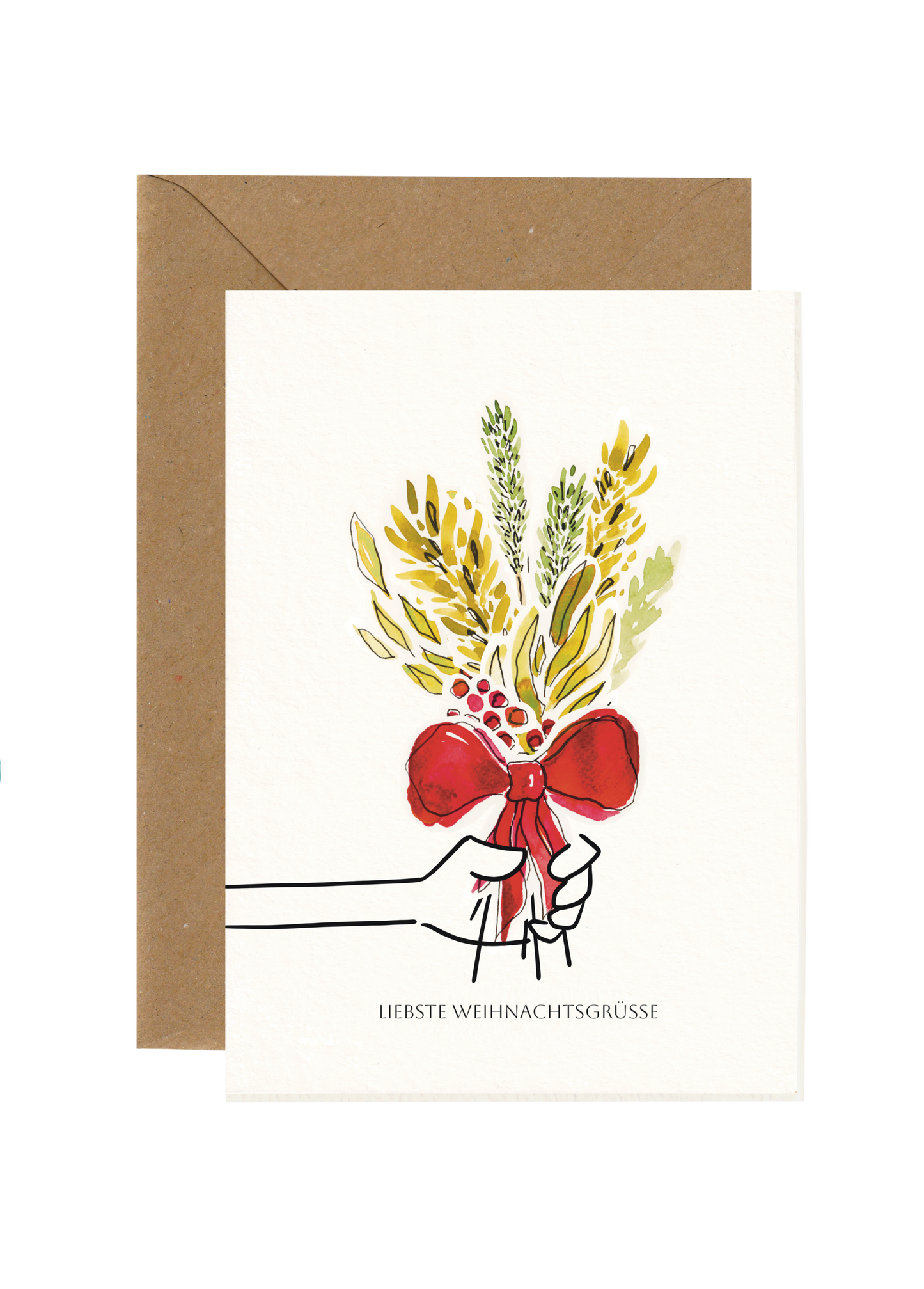 Christmas Card | Winter Bouquet | Liebste Weihnachtsgrüsse | SM