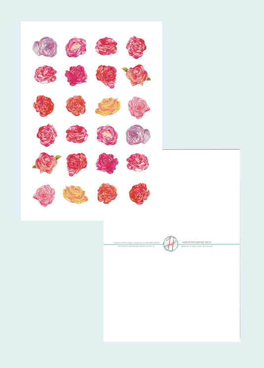 Postkarte | Rosensammlung
