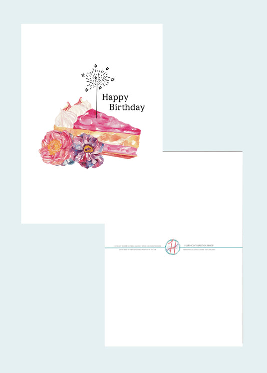 Postkarte | Happy Birthday